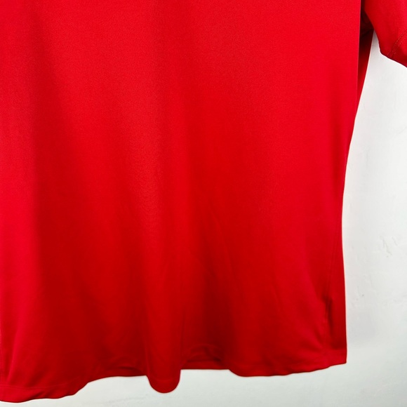 Nike Dri-Fit Red Shirt Size Medium - Picture 4 of 8